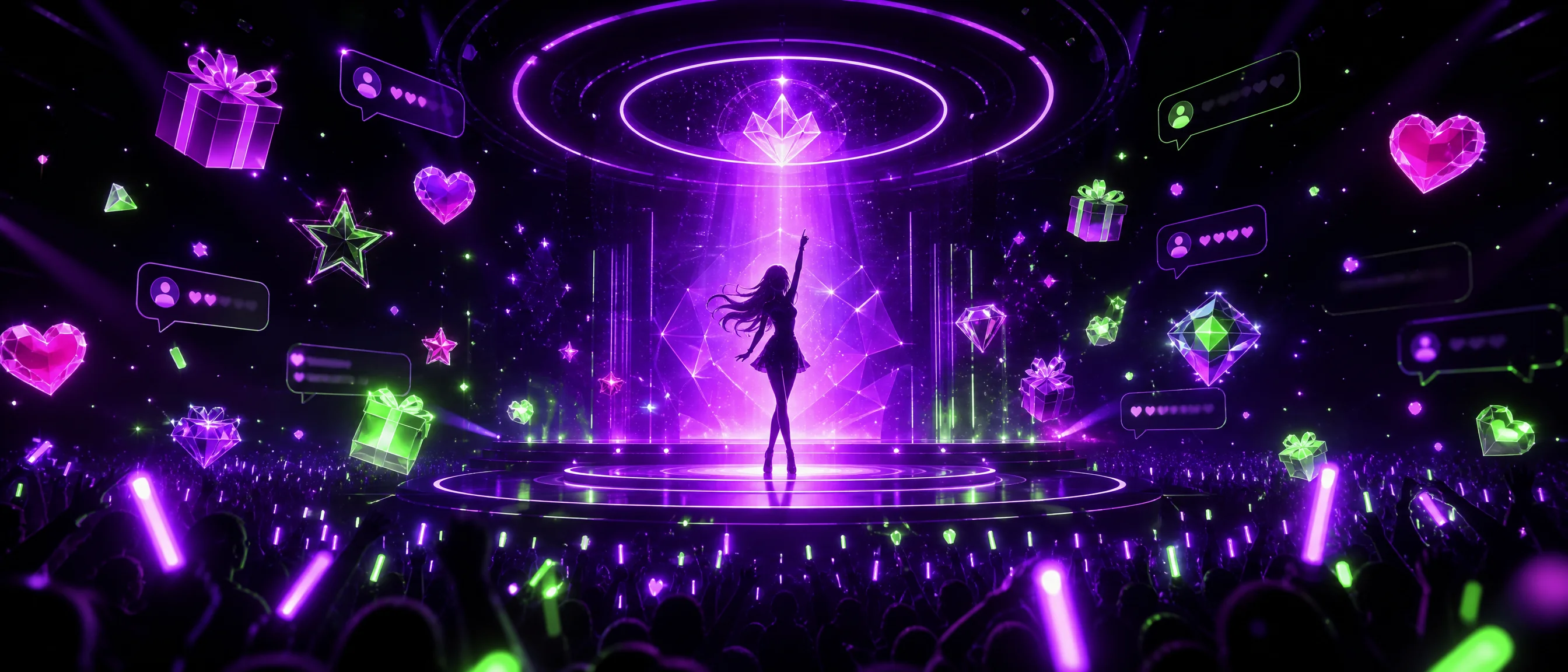 情深叉 - 边看边玩，互动不停歇星秀嘉年华狂欢盛典